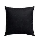 Stylish Outdoor Pillow - Petal Pathway Design